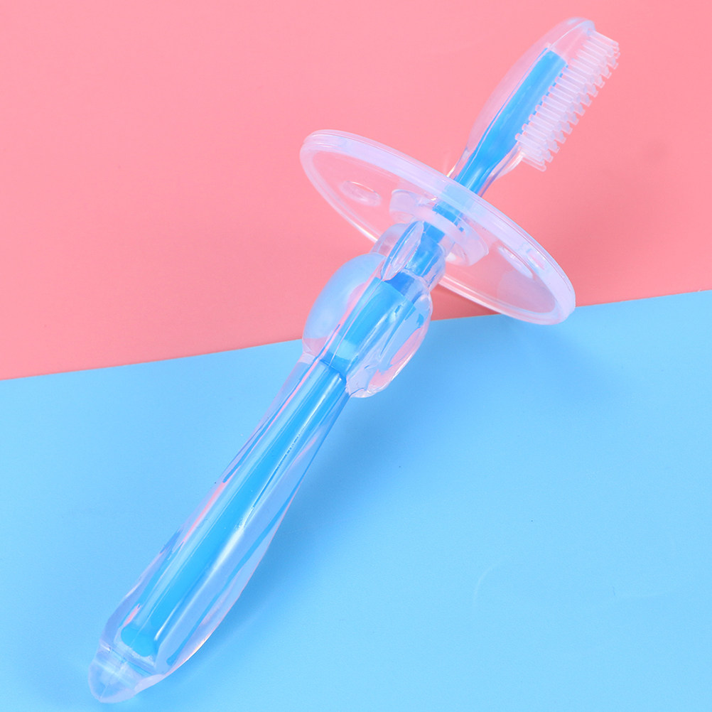 2Pcs Silicone Baby Toothbrush  - Baby Food Yellow incelemesi ve fiyatı