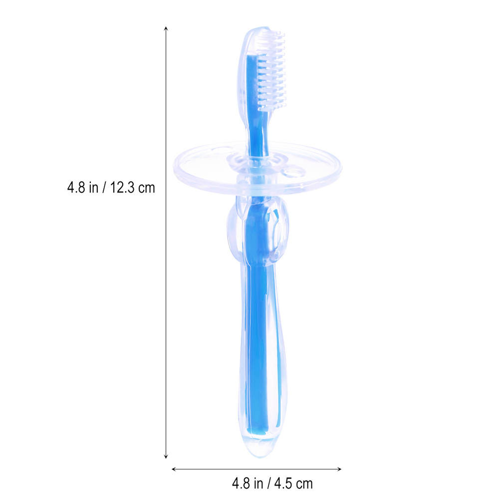 2Pcs Silicone Baby Toothbrush  - Baby Food Yellow incelemesi ve fiyatı