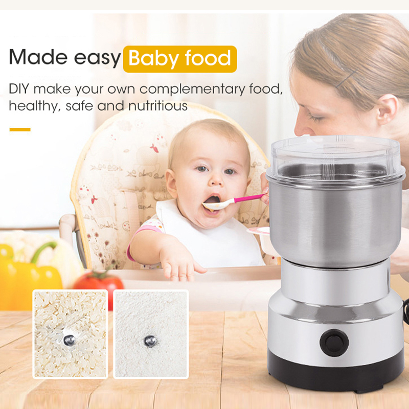 Mini Electric Grinder 4 Blades - Baby Food Mill incelemesi ve fiyatı