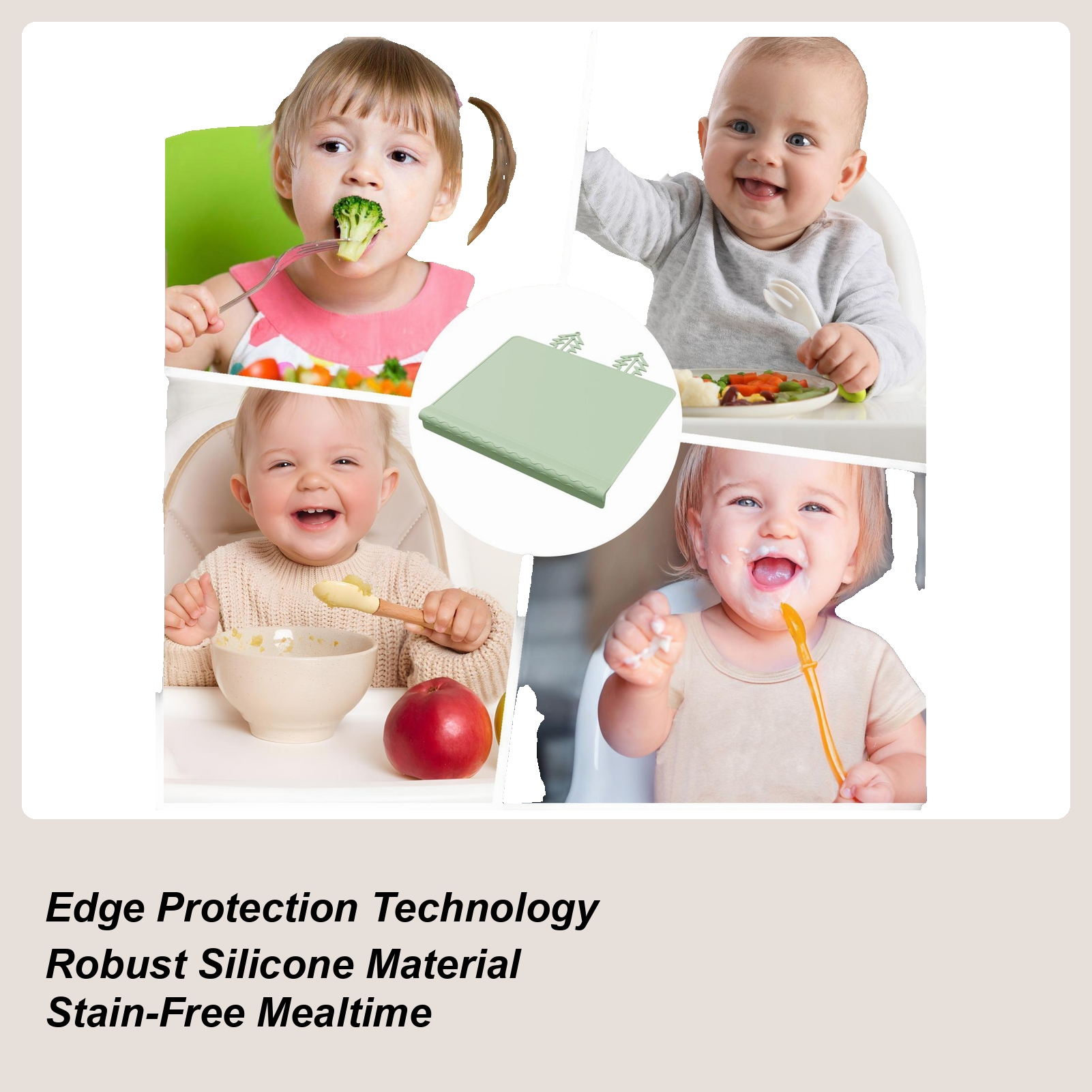 Baby Restaurant Placemat Washa - Baby Food In Restaurant incelemesi ve fiyatı