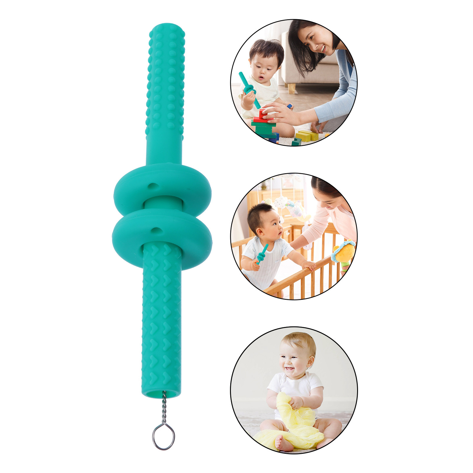 1Set Baby Teether Silicone Hol - Baby Food Youtube incelemesi ve fiyatı