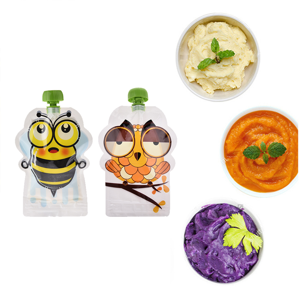 8pcs 150ml Baby Food Storage P - Baby Food Pouches Reusable incelemesi ve fiyatı