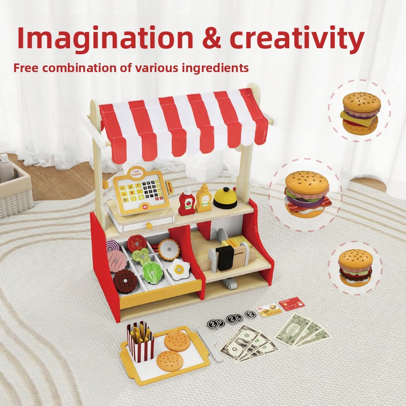 Children Toy Puzzle Wood Hambu - Baby Food In Restaurant incelemesi ve fiyatı