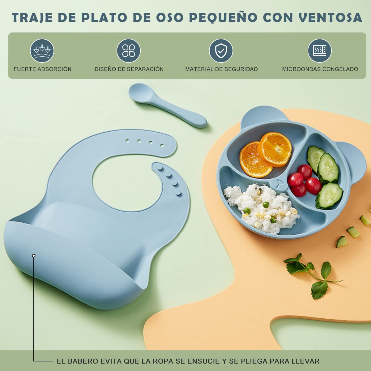 4PCS Baby Feeding Set with Bib - Baby Food Grater incelemesi ve fiyatı