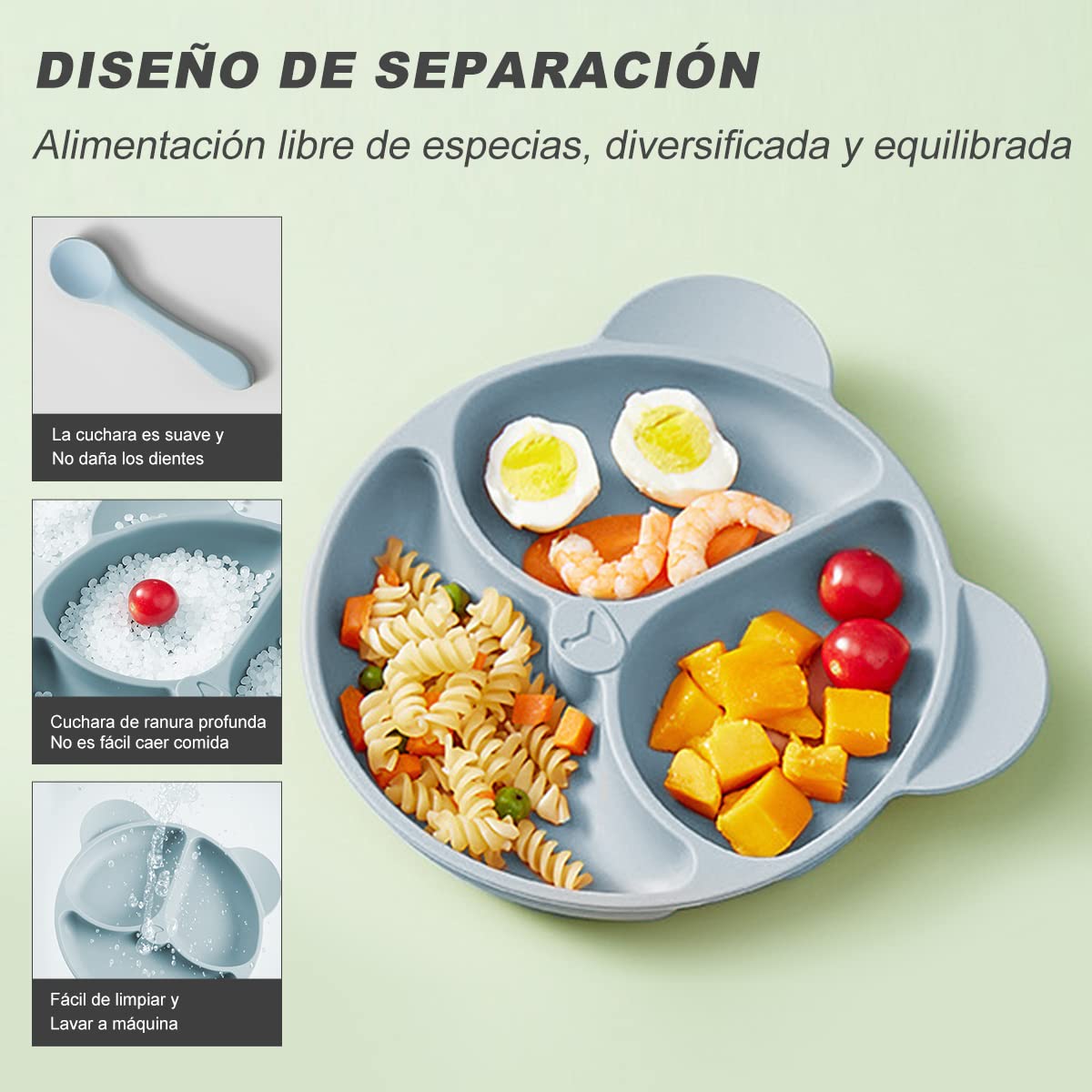 4PCS Baby Feeding Set with Bib - Baby Food Grater incelemesi ve fiyatı