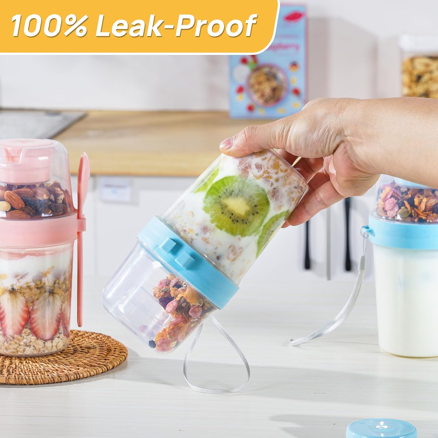 27oz Yogurt Parfait Salad Cups - Baby Food On The Go incelemesi ve fiyatı